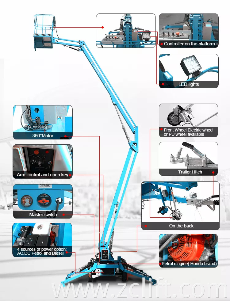 tracked boom lift